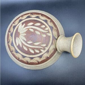 Southwest Turtle Shell Vessel signed‎ Sandstone